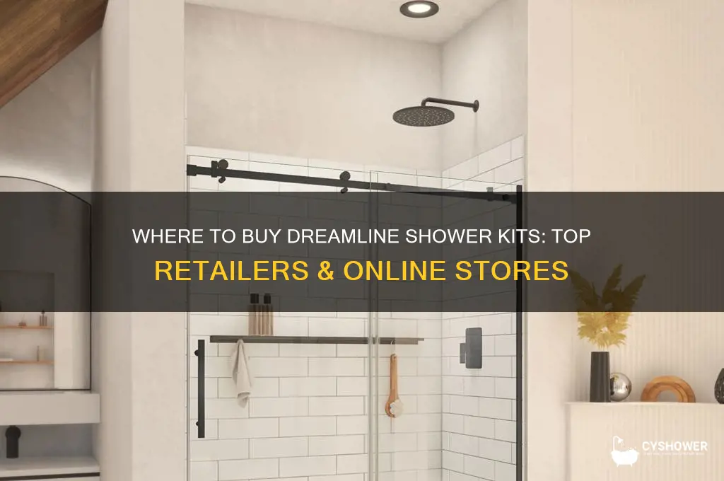 where can i buy dreamline shower kits