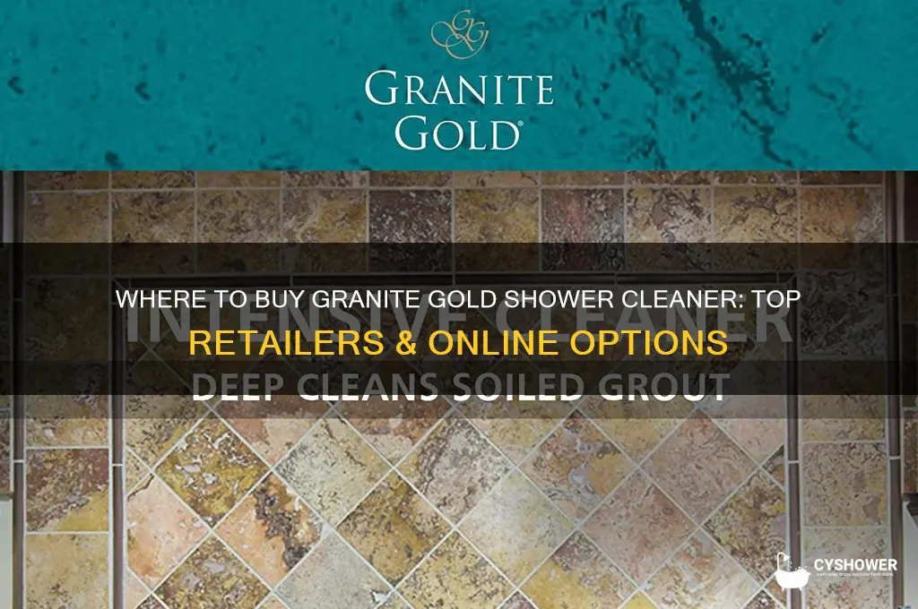 where can i buy granite gold shower cleaner