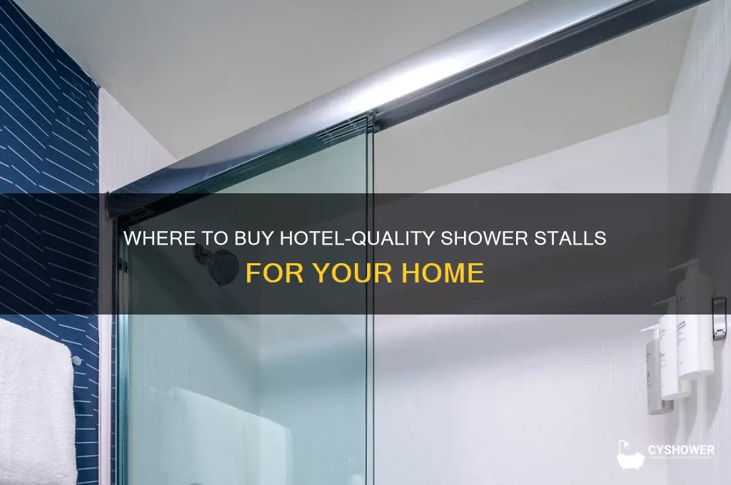 where can i buy hotel quality shower stalls