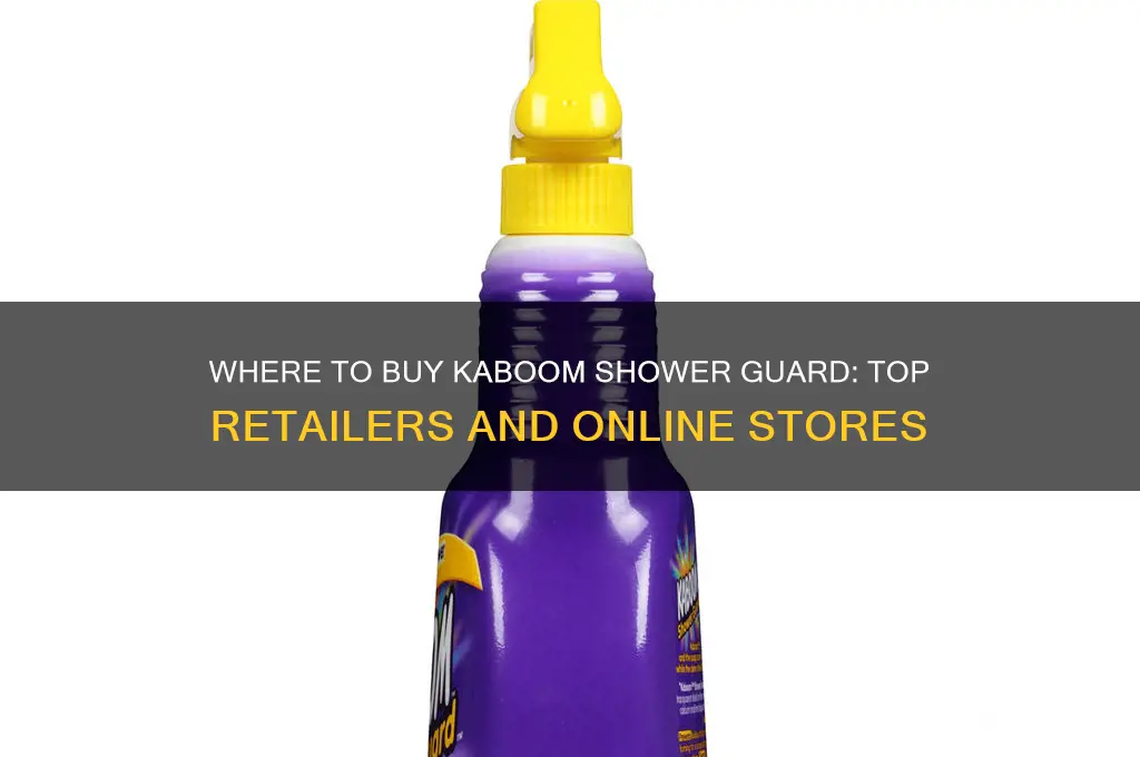 where can i buy kaboom shower guard