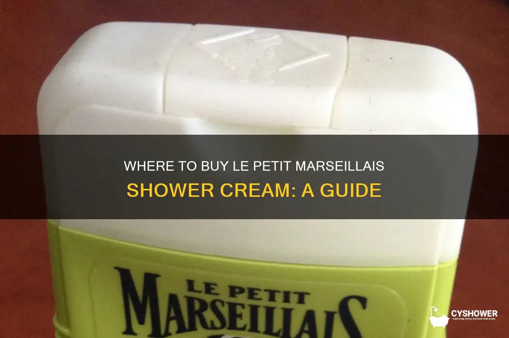 where can i buy le petit marseillais shower cream