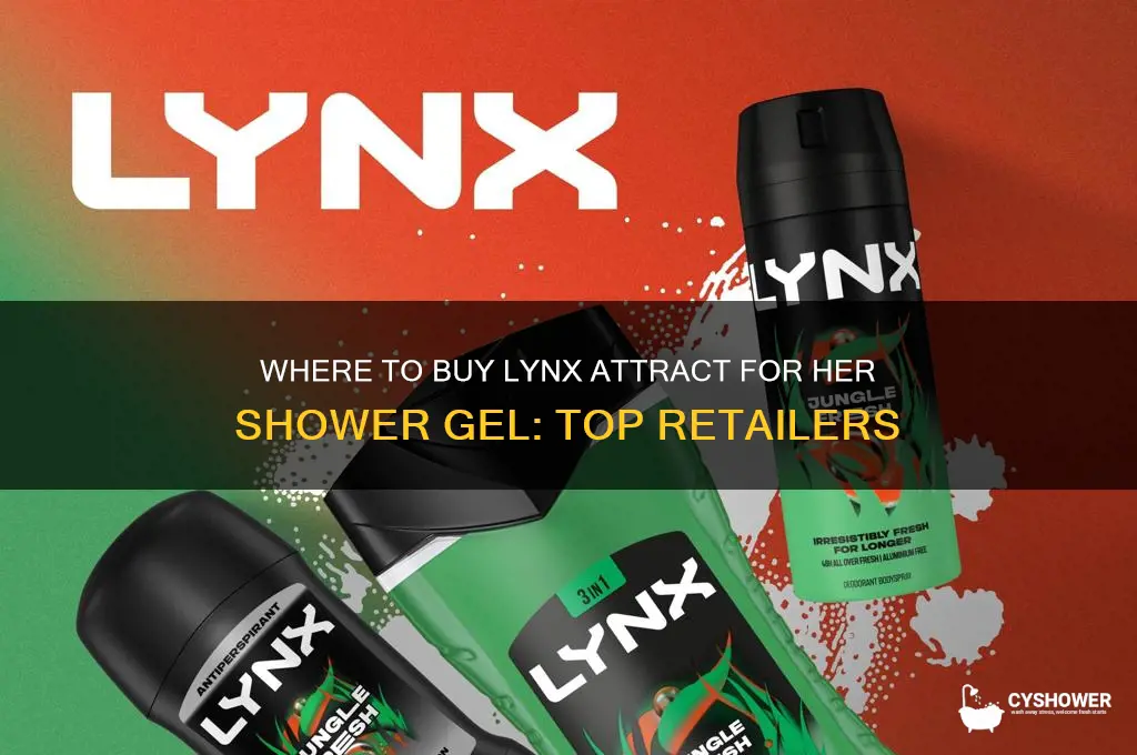 where can i buy lynx attract for her shower gel