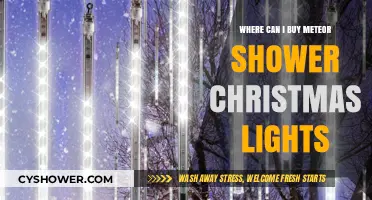 Where to Buy Meteor Shower Christmas Lights for Festive Magic