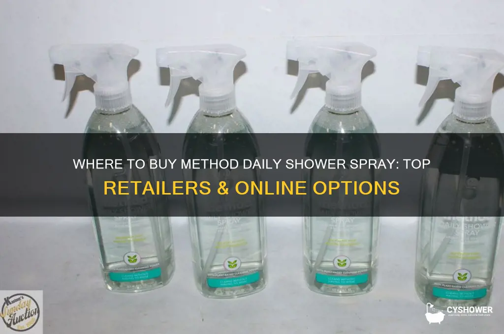 where can i buy method daily shower spray