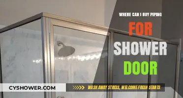 Where to Buy Shower Door Piping: Top Retailers and Online Stores
