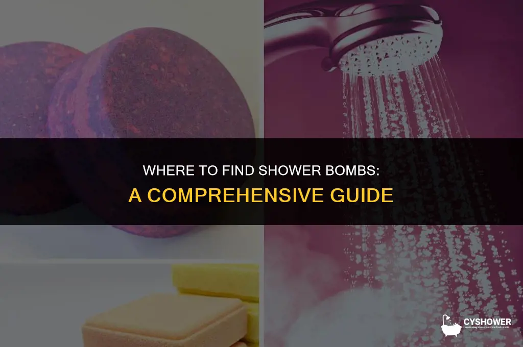 where can i buy shower bombs