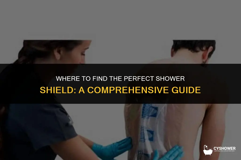 where can i buy shower shields