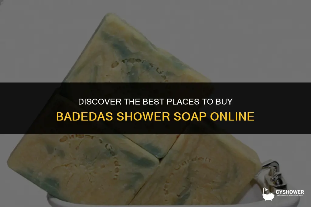 where can i buy shower soap called badedas