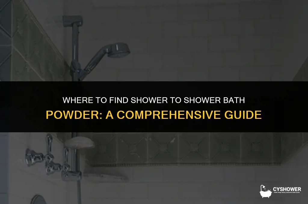 where can i buy shower to shower bath powder