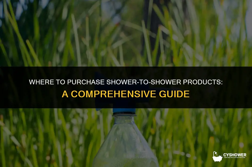 where can i buy shower to shower