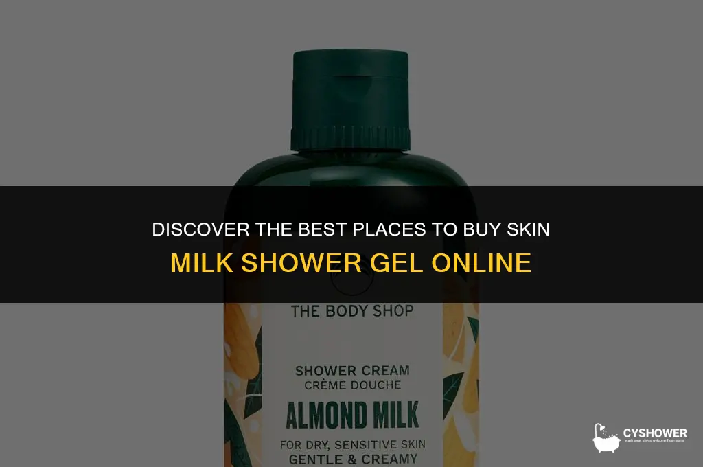 where can i buy skin milk shower gel