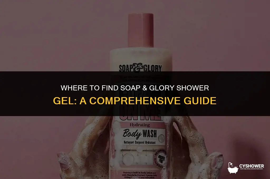where can i buy soap and glory shower gel