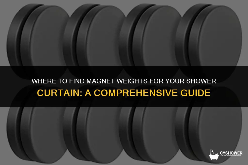 where can i buy some magnet weight for shower curtain