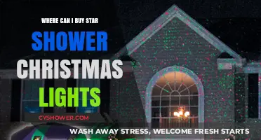 Where to Find Star Shower Christmas Lights: A Buyer's Guide