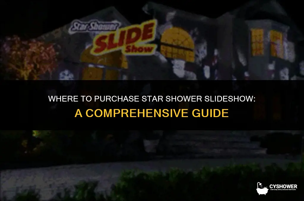 where can i buy star shower slideshow