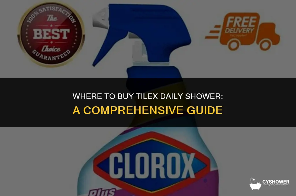 where can i buy tilex daily shower