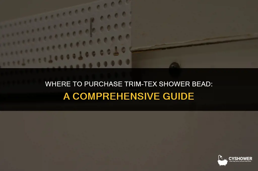where can i buy trim-tex shower bead