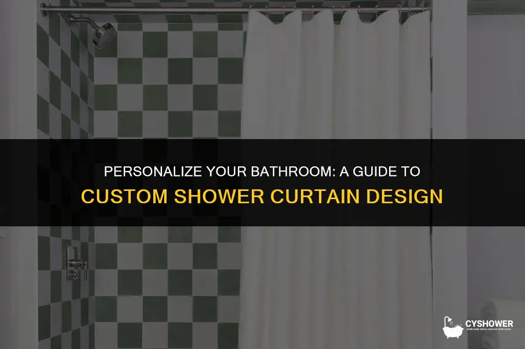 where can i custom design a shower curtain