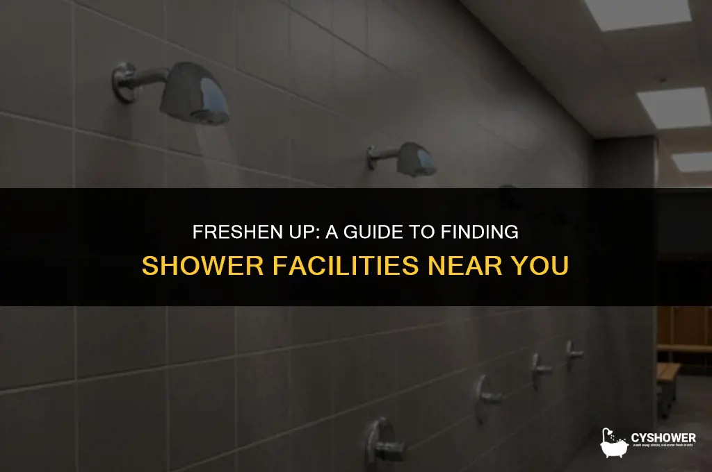 where can i find a place to shower