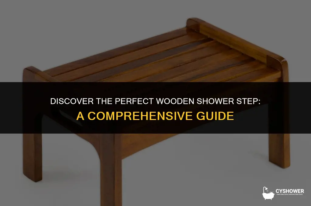 where can i find a wooden shower step