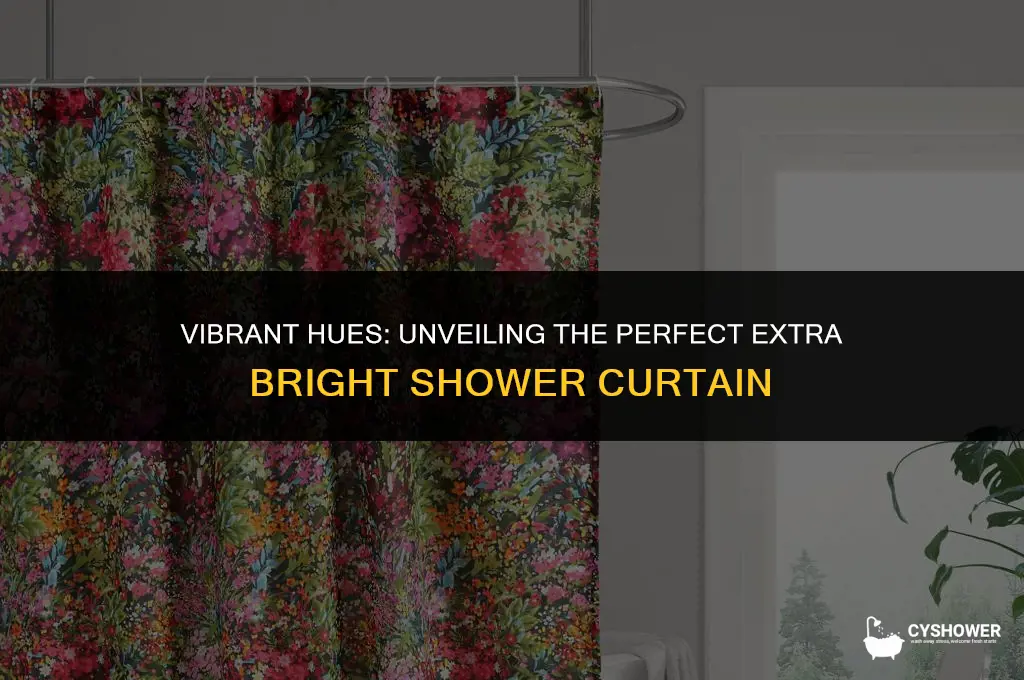 where can i find an extra bright colors shower curtain