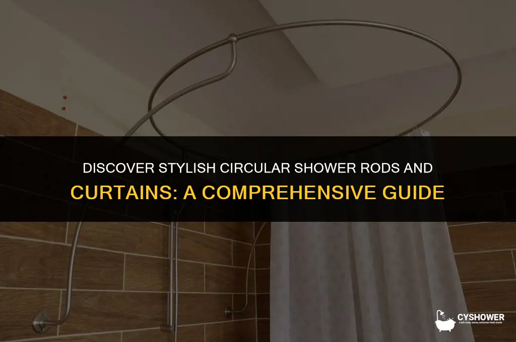 where can i find cicular shower rods ans curtians