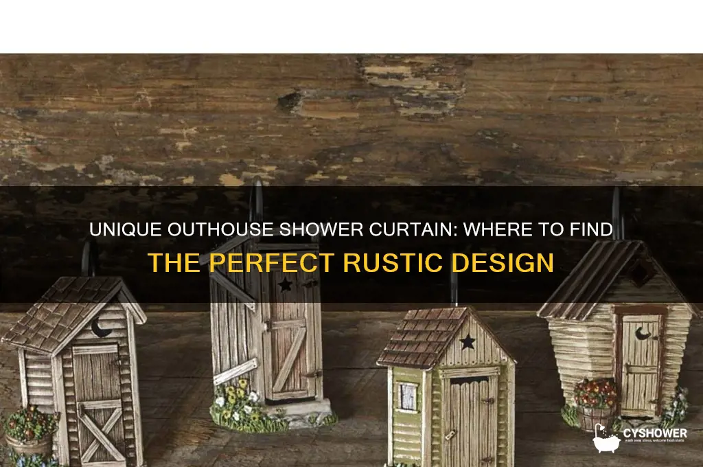 where can i get a outhouse shower curtain