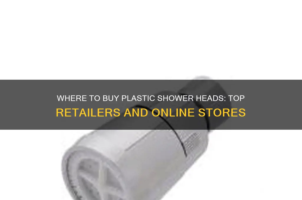 where can i get a plastic shower head