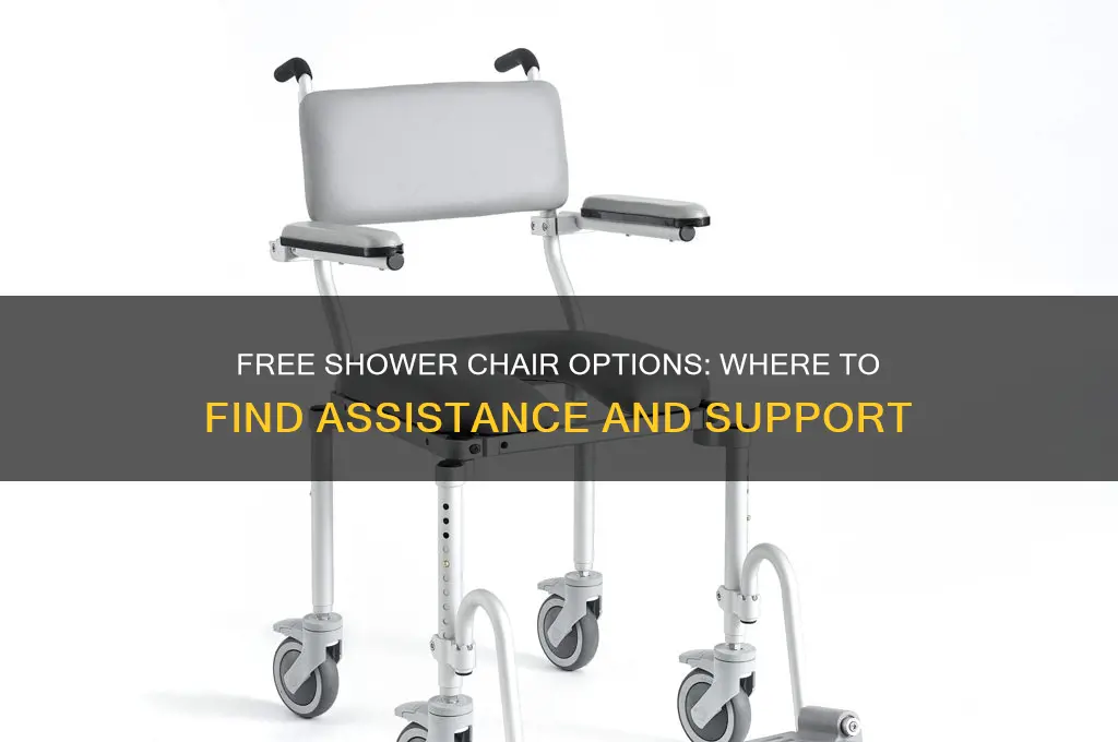 where can i get a shower chair for free
