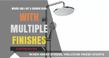 Where to Find Shower Heads with Multiple Finish Options