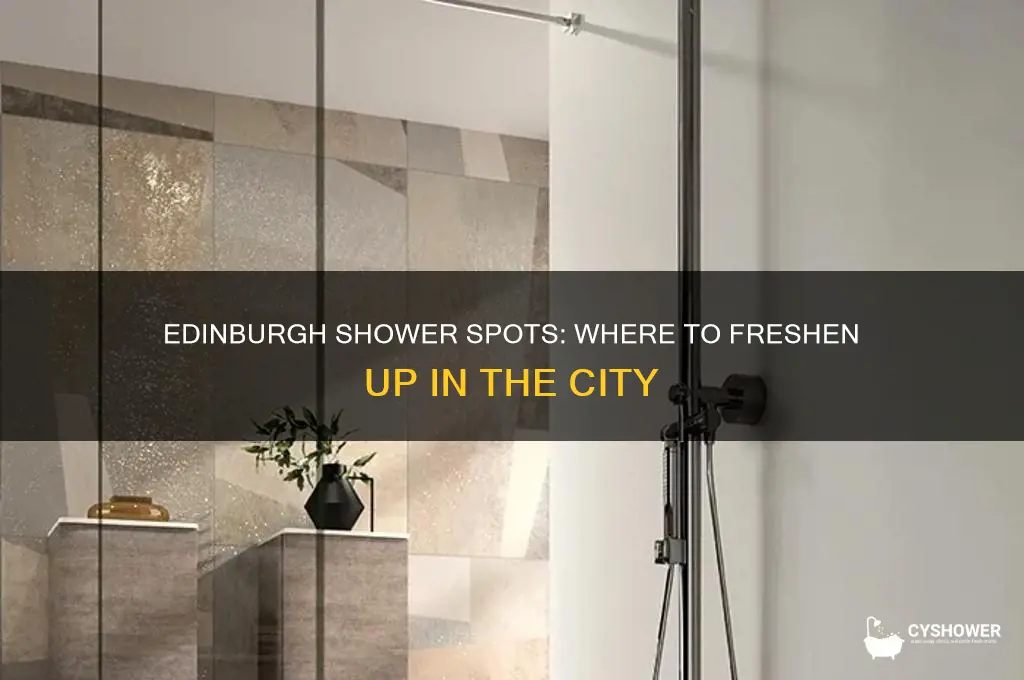 where can i get a shower in edinburgh