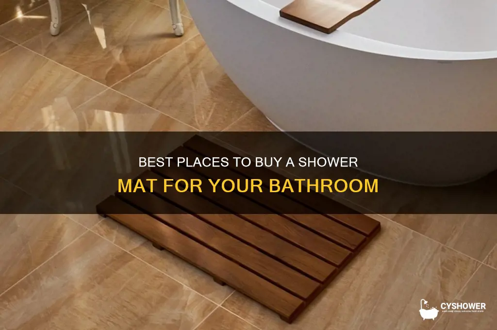 where can i get a shower mat