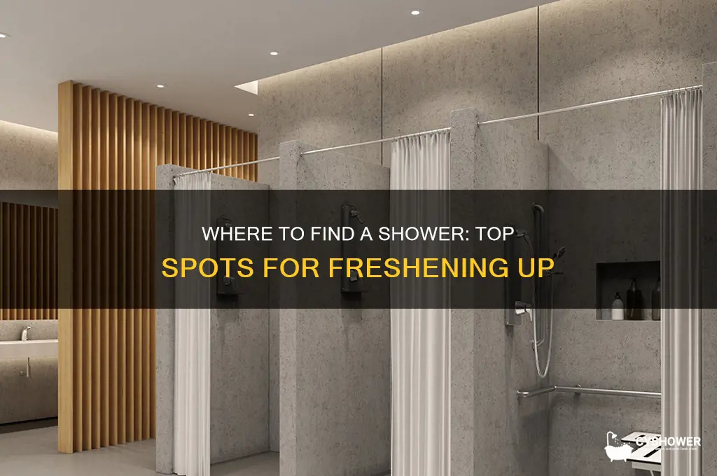 where can i get a shower