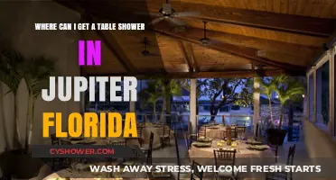 Discover Relaxing Table Shower Services in Jupiter, Florida: Top Spots