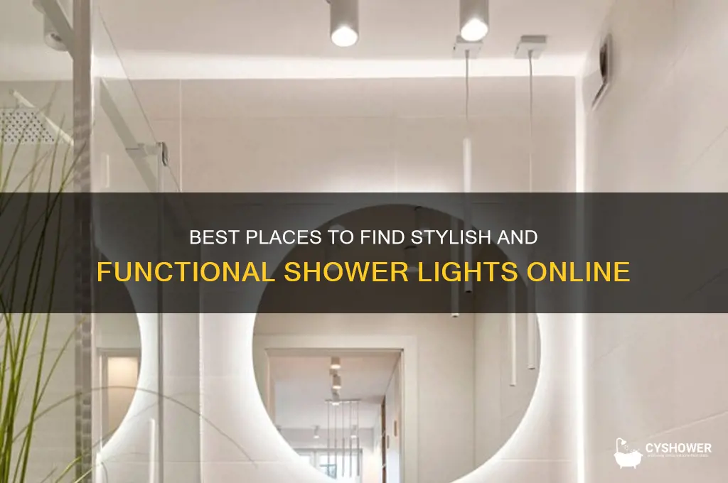 where can i get nice shower lights