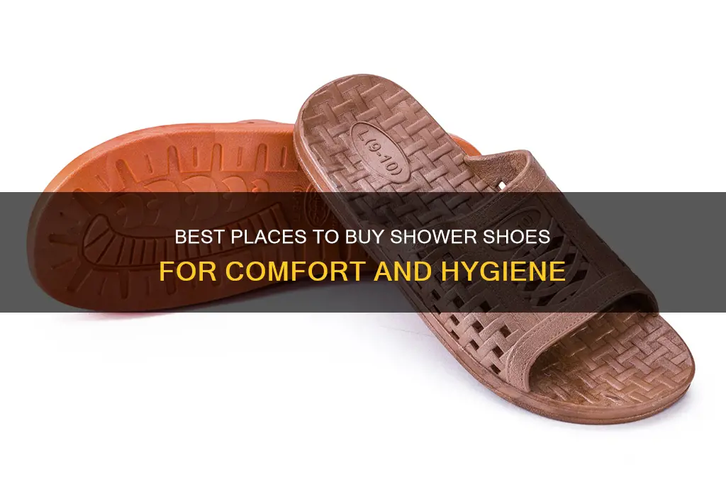 where can i get shower shoes