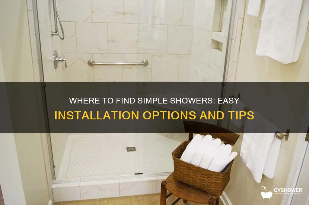 where can i get simple shower