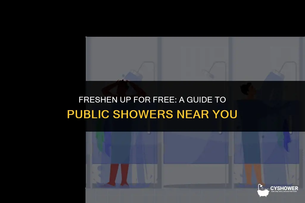 where can i go shower for free