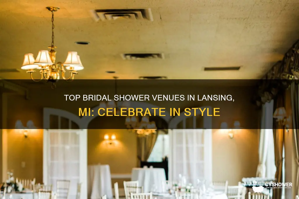 where can i have a bridal shower lansing mi