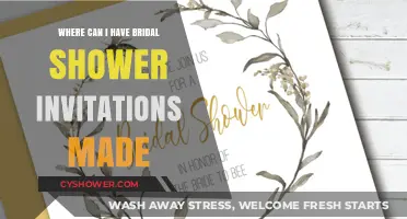 Custom Bridal Shower Invitations: Top Places to Design and Print