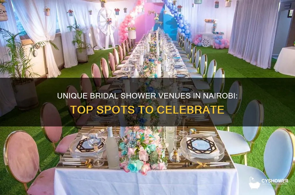 where can i hold a bridal shower in nairobi