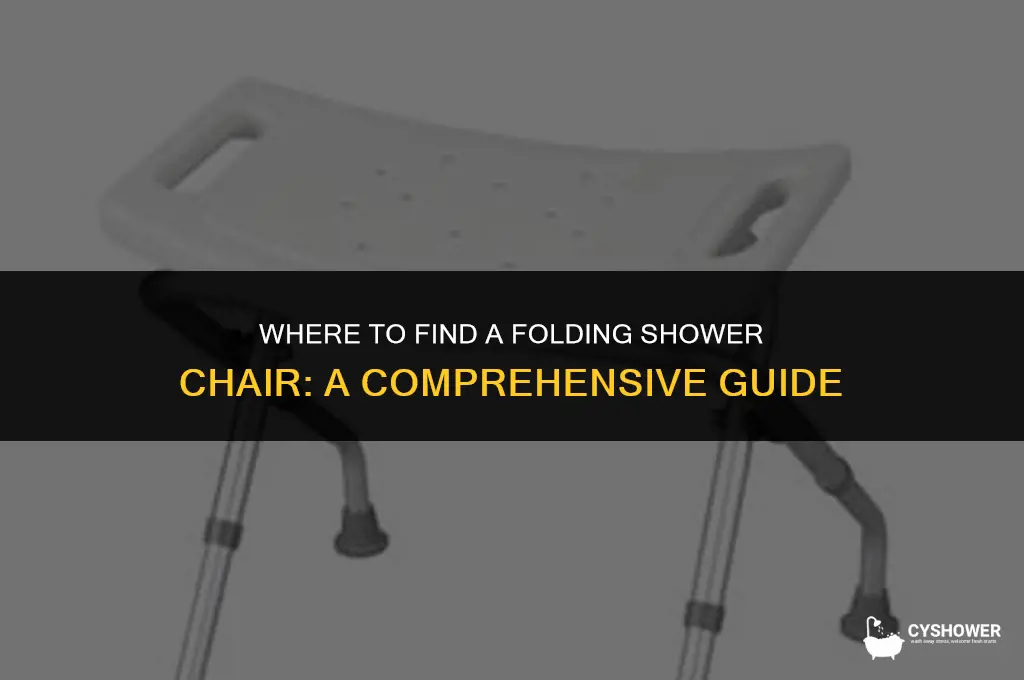 where can i order a folding shower chair