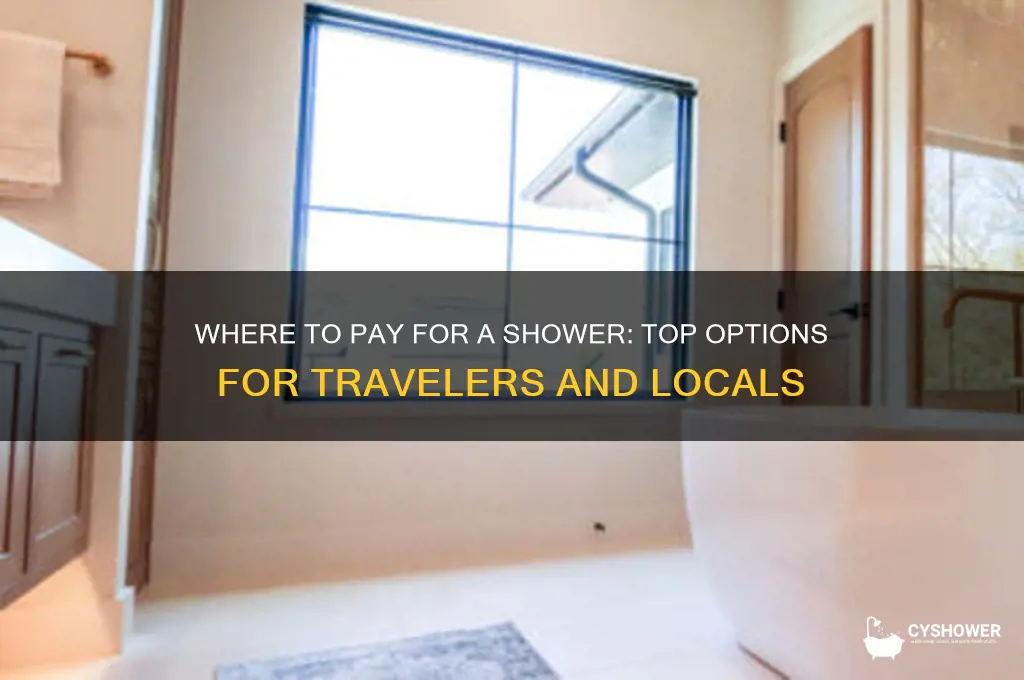 where can i pay to take a shower