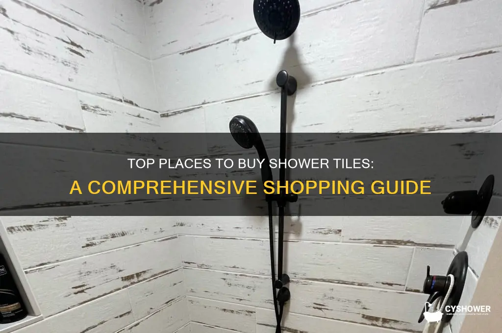 where can i purchase tile for shower