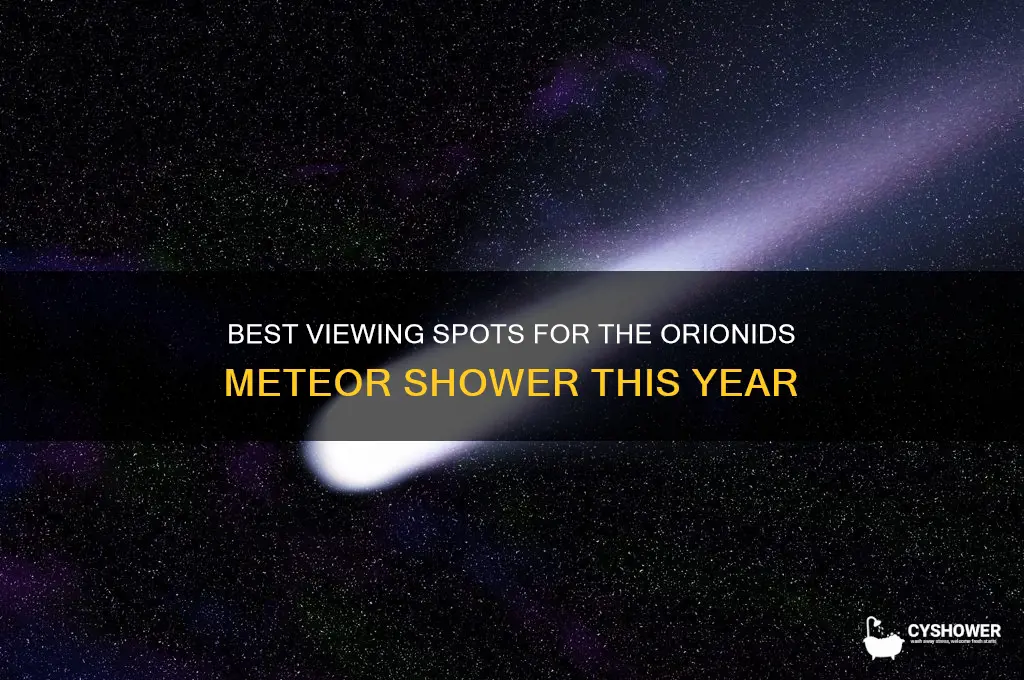 where can i see the orionids meteor shower