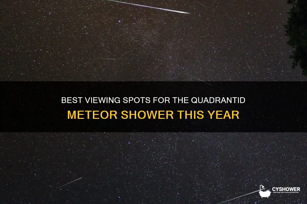 where can i see the quadrantid meteor shower