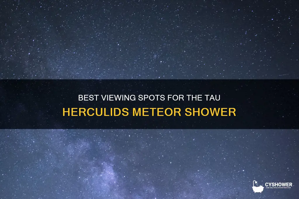 where can i see the tau herculids meteor shower