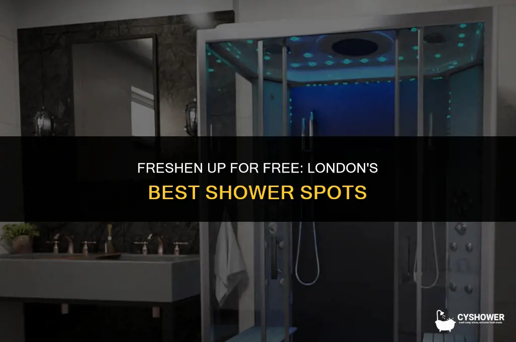 where can i shower for free in london