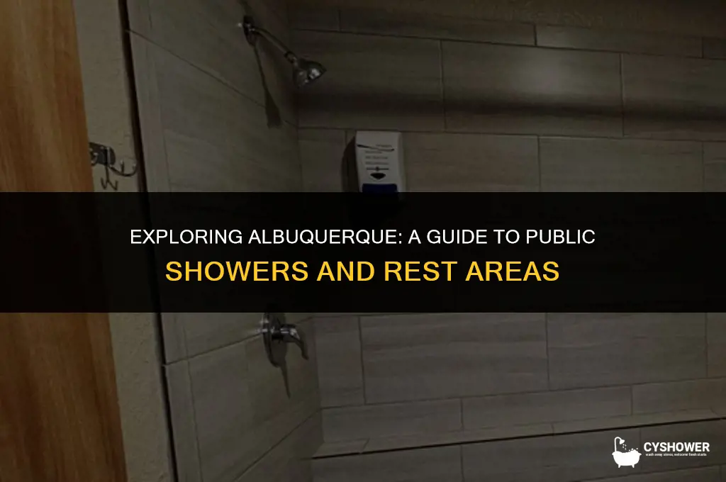 where can i shower in albuquerque