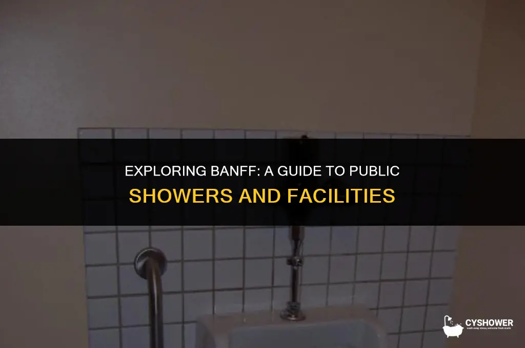 where can i shower in banff